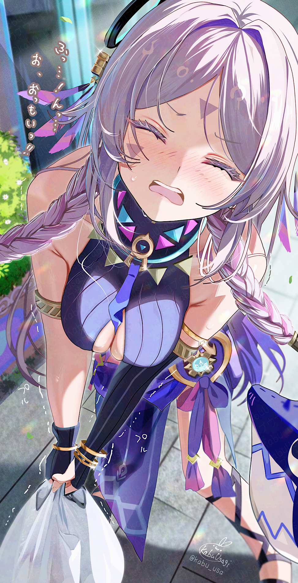 使出吃奶的力气!好重啊——!| 【Pixiv】人气榜4月第4期