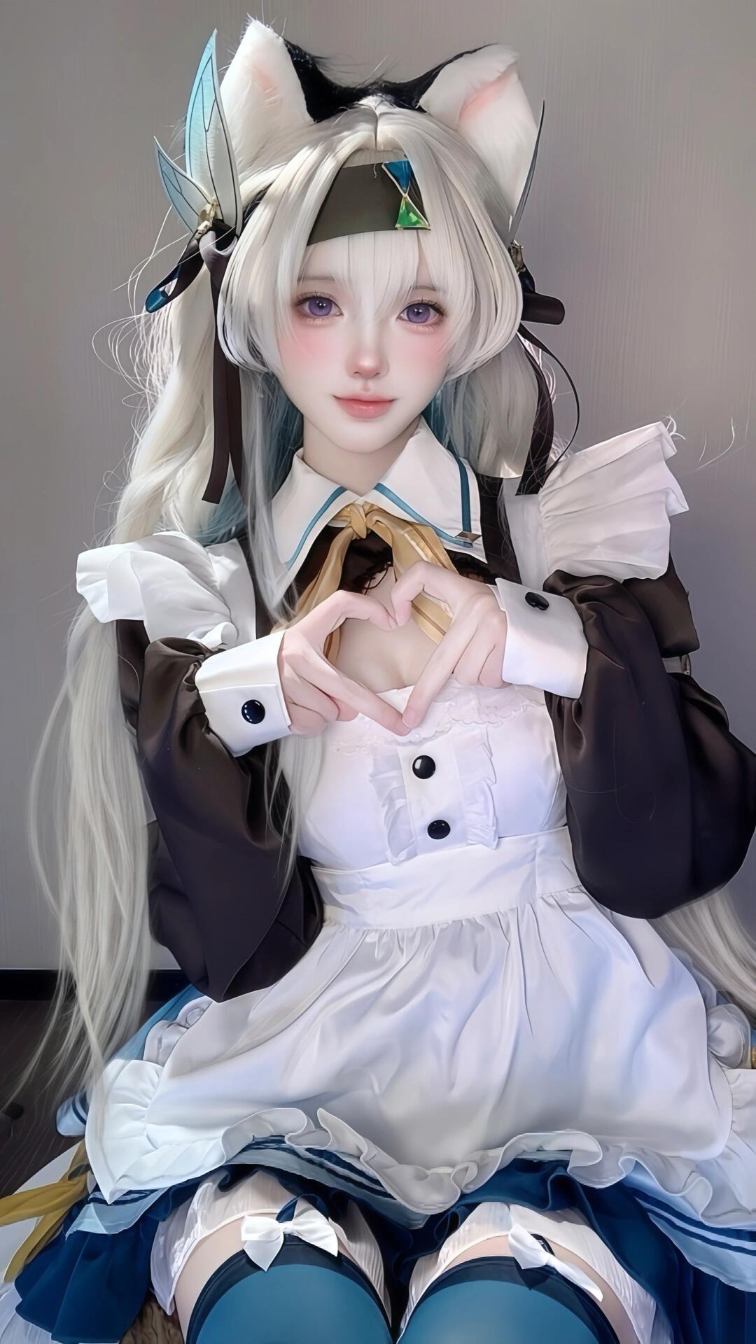 星穹铁道流萤COSER美图:开拓者,来和你的“小女友”流萤约会吧~