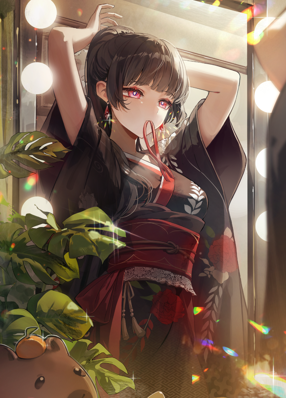 和服高马尾千咲好优雅~ | 【Pixiv】人气榜12月第1期