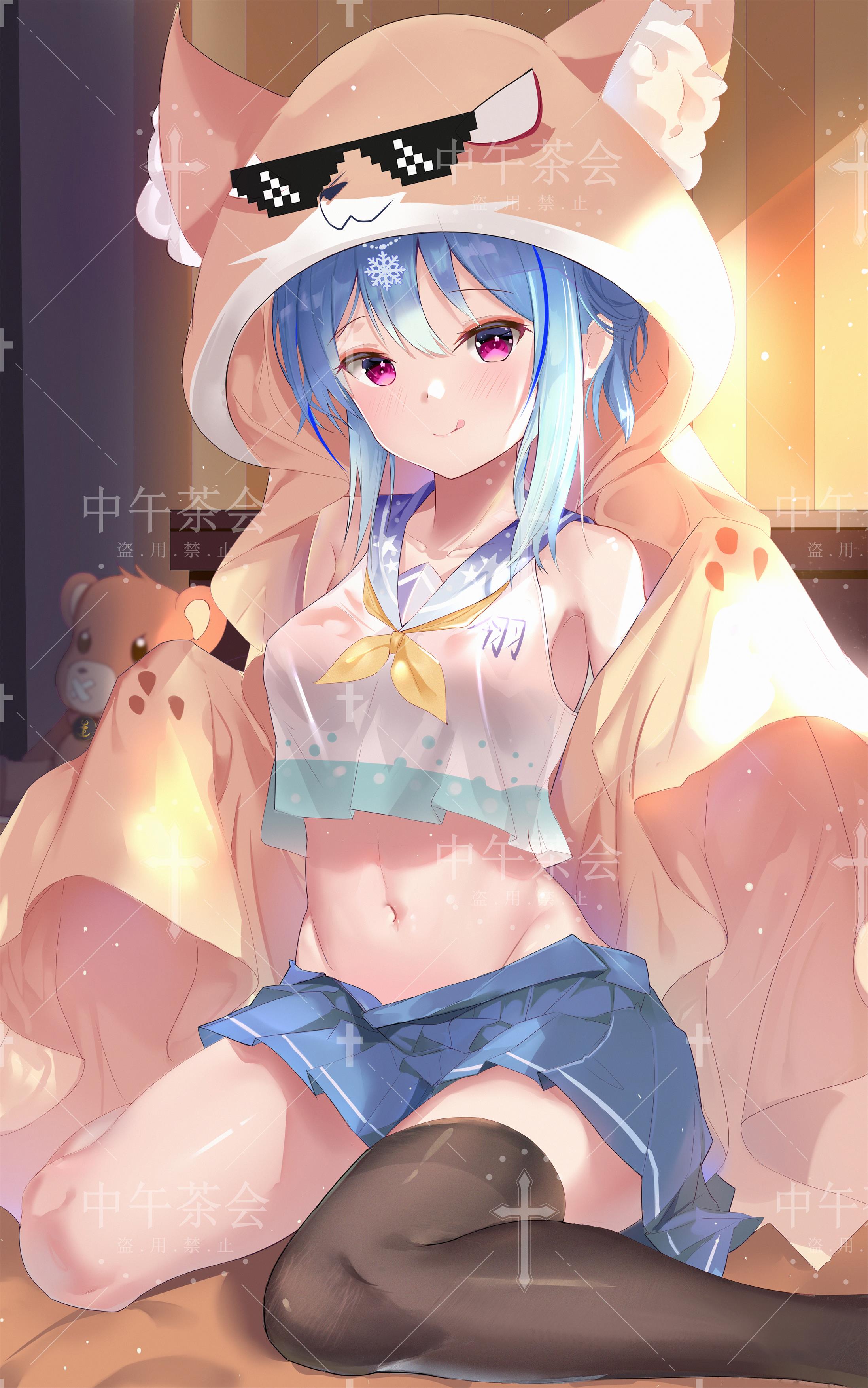 挑战不看姐姐腿的第一天! |鸭子坐少女高清壁纸特辑