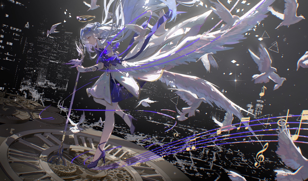 星穹铁道知更鸟美图:天使降临我身边!