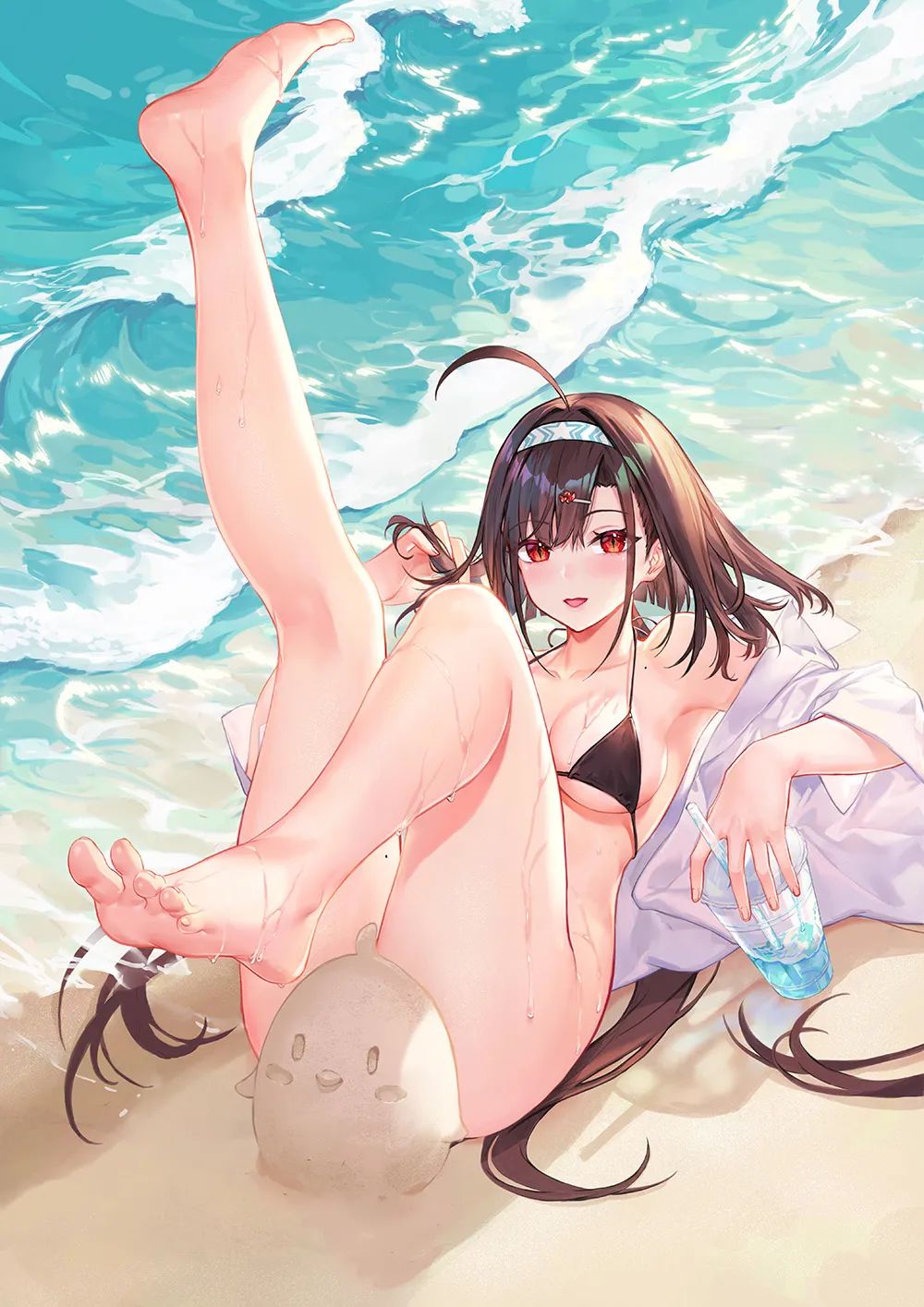 往哪看呐~姐姐够性感吗? | 二次元泳装性感美女图集