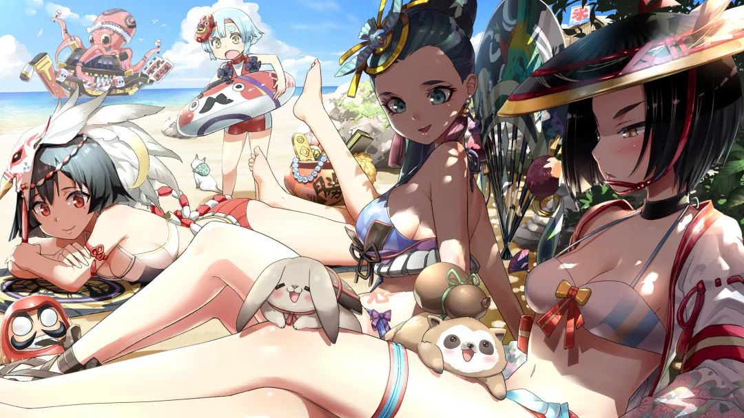 阴阳师七周年:异域风情,极致魅惑~| 阴阳师壁纸高清合辑