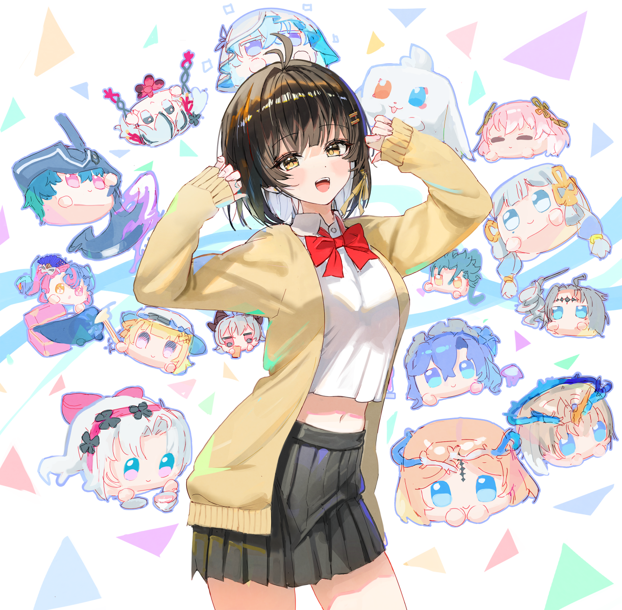 鸣潮女漂泊者美图:你有这么美丽性感的主角进入无音区……