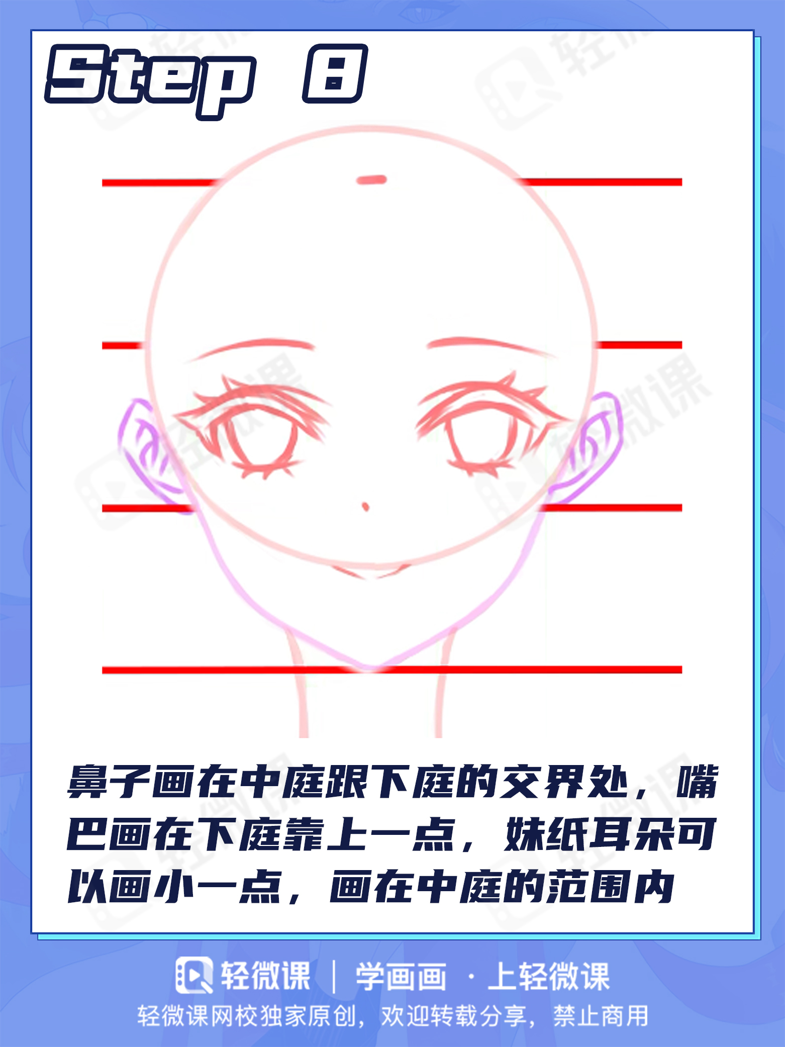 2分钟,解决你不会画脸的世纪难题!