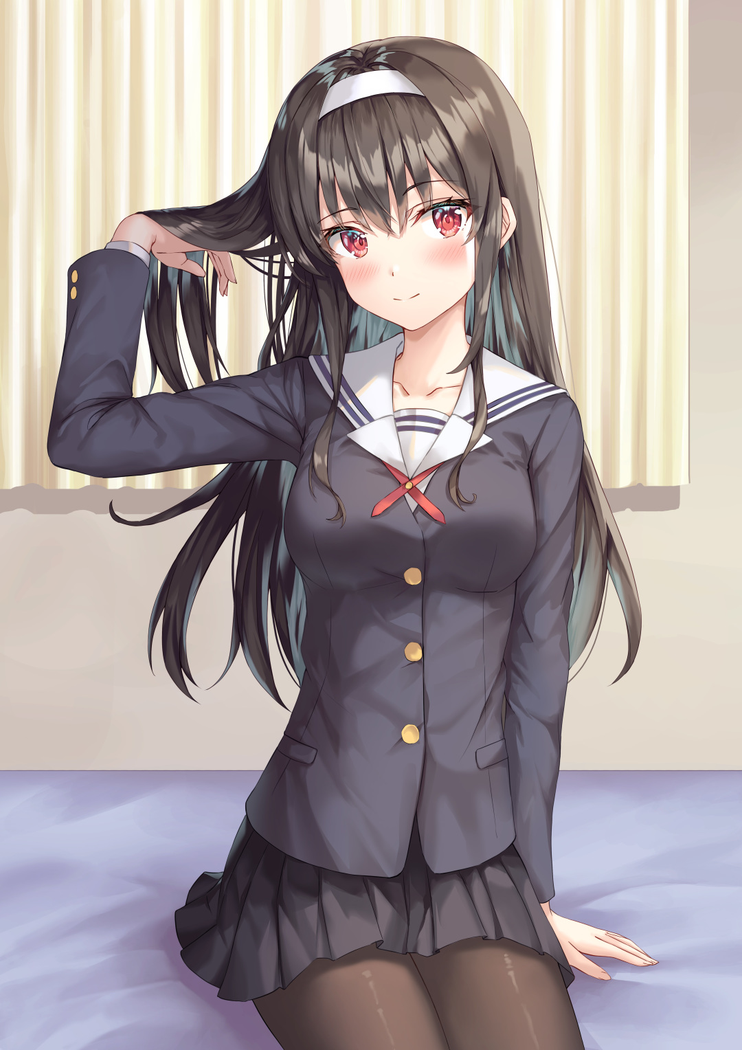 黑丝什么的最喜欢了! |黑丝水手服绝美壁纸合辑
