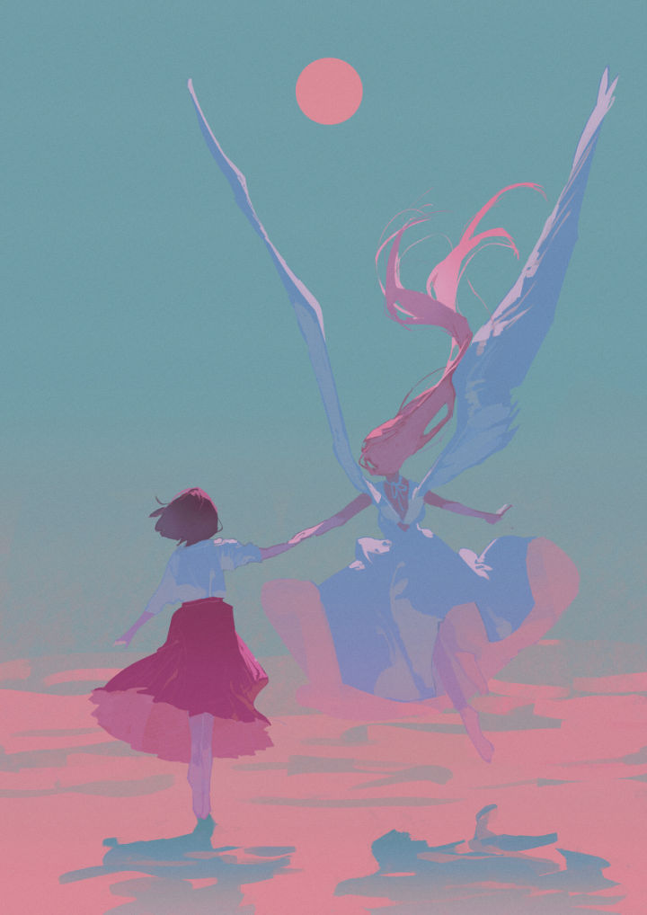 温暖治愈的画风,Pixiv画师ぴおてぐ推荐 温暖治愈的画风,Pixiv画师ぴおてぐ推荐