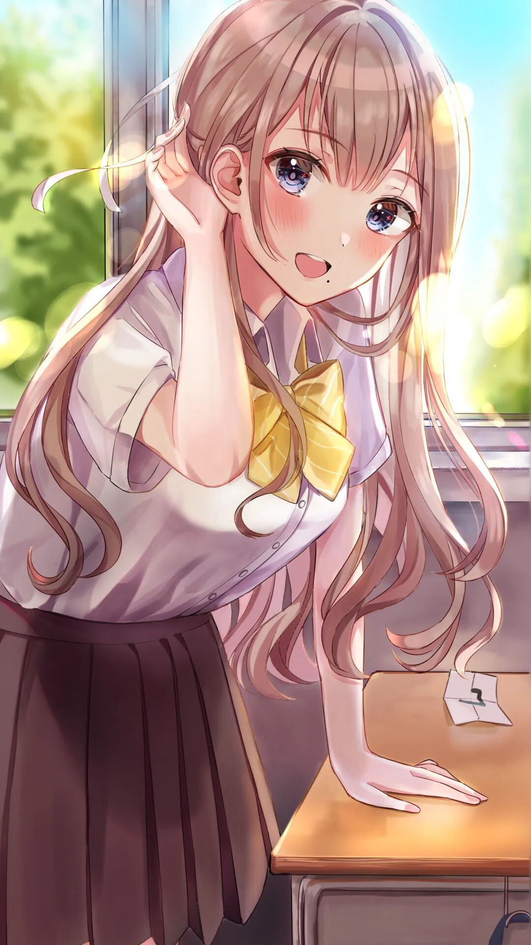 JK制服控动漫美女美图,JK制服美女壁纸 图片