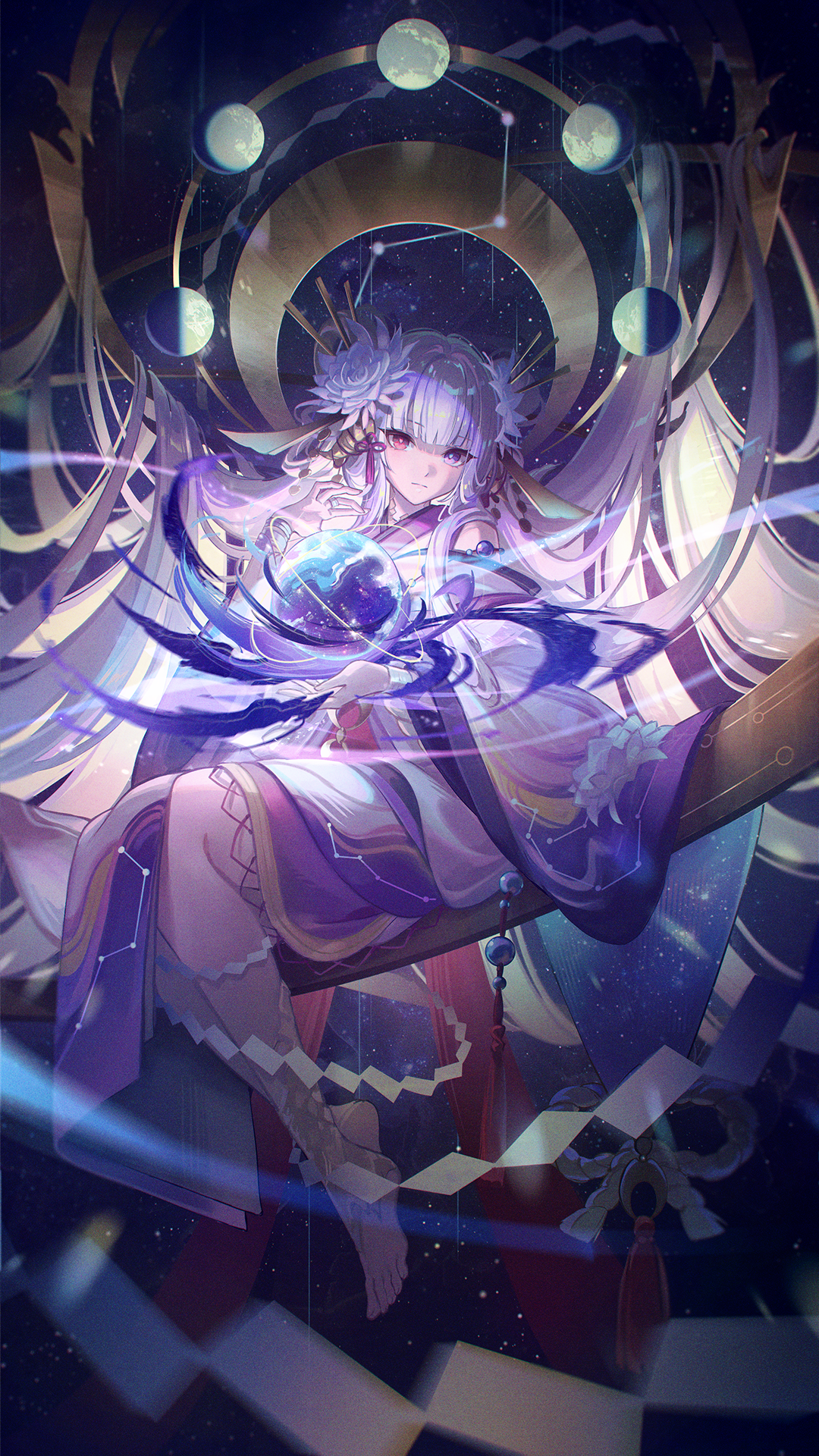 今夜月色真美~ | 月下女孩美图