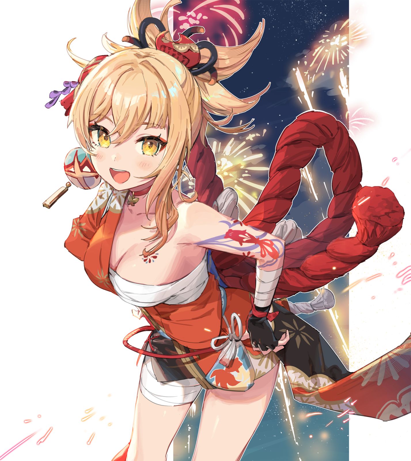 宵宮插画图片壁纸 宵宮插画图片壁纸