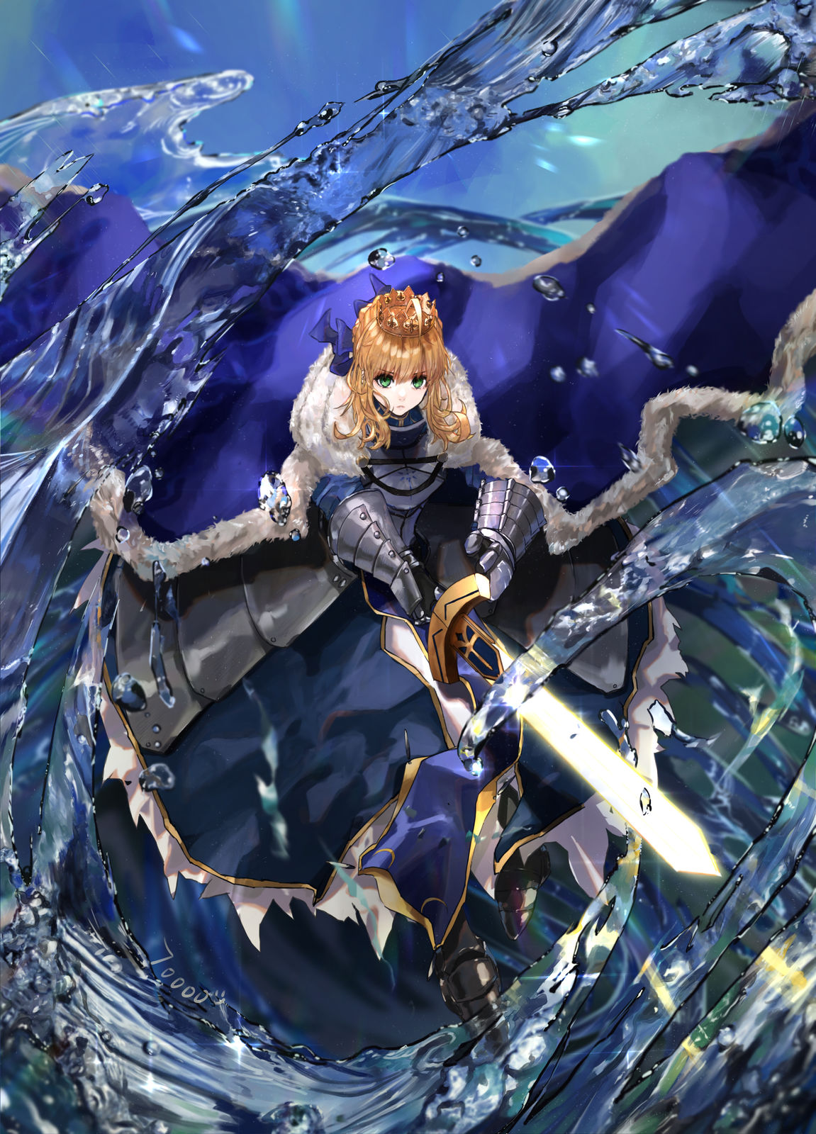 saber阿尔托莉雅潘德拉贡fate