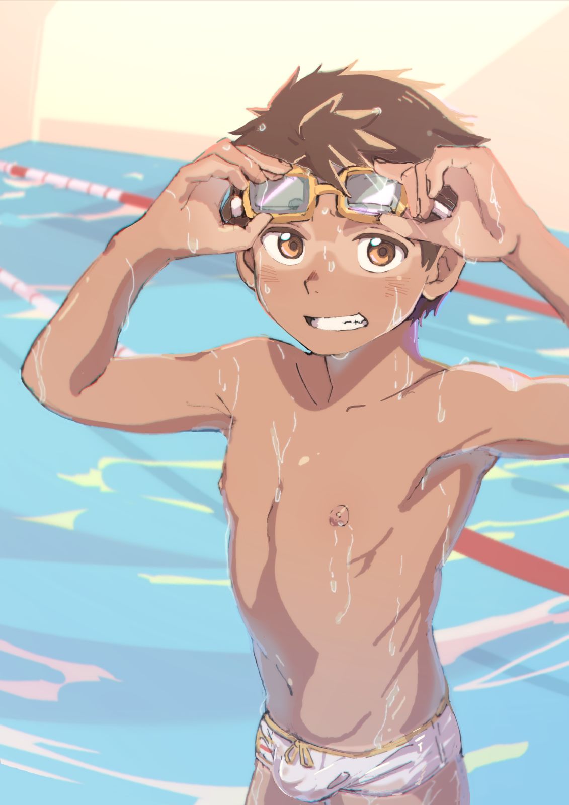 水泳少年