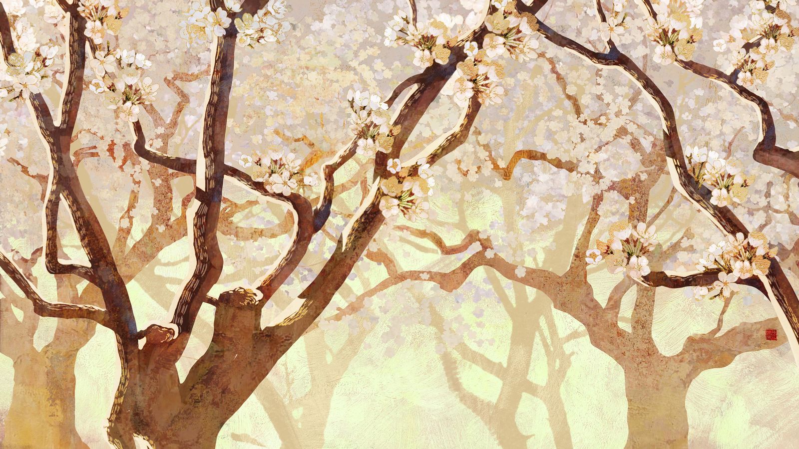 《狐狸嫁女》插画图片壁纸 《狐狸嫁女》插画图片壁纸