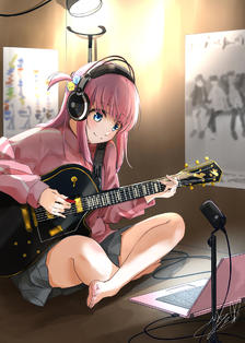 guitar hero  插画图片壁纸