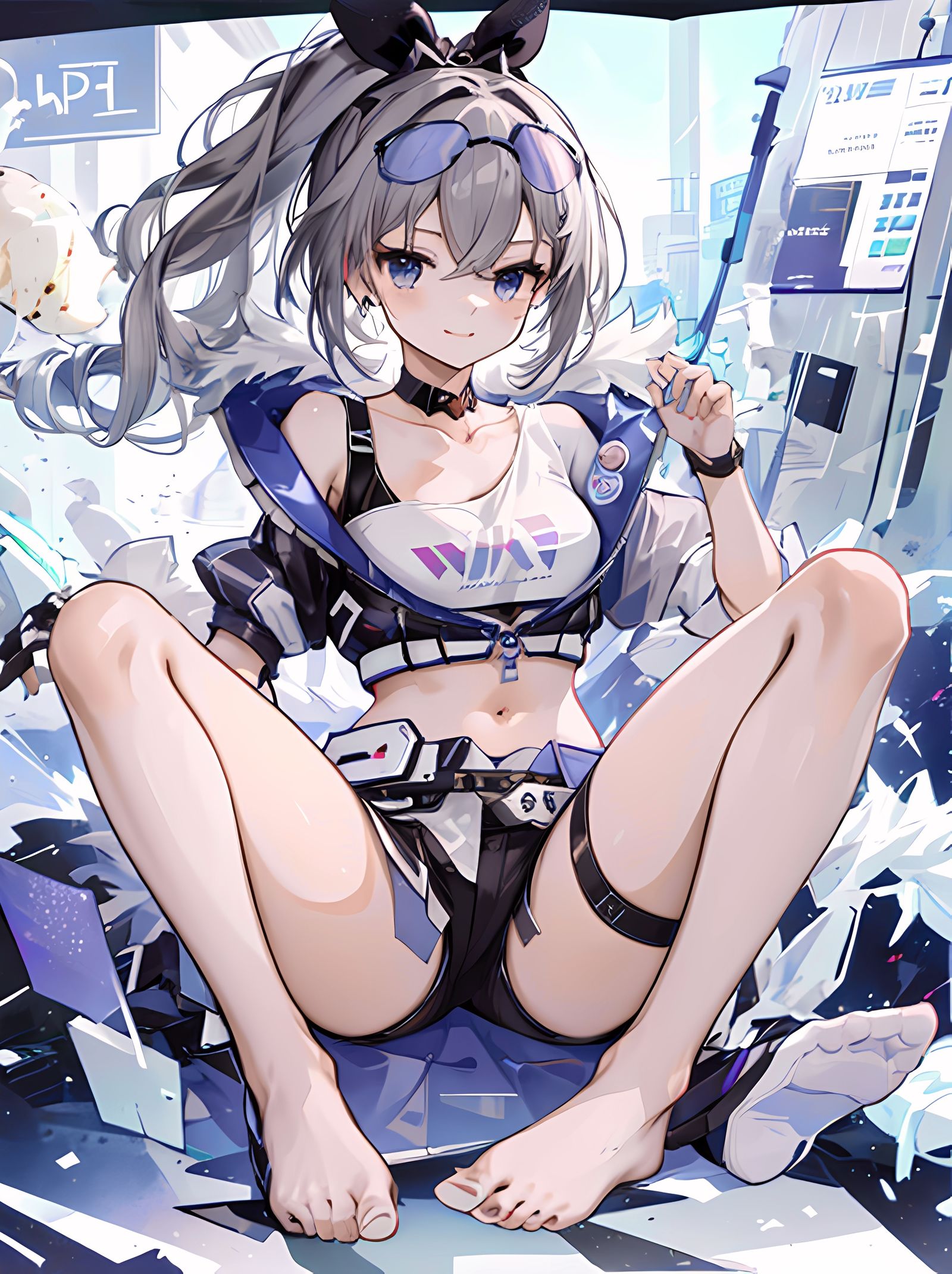 银狼插画图片壁纸 银狼插画图片壁纸