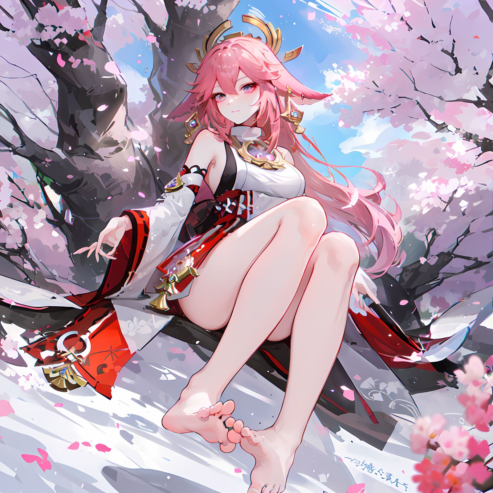 八重神子插画图片壁纸 八重神子插画图片壁纸