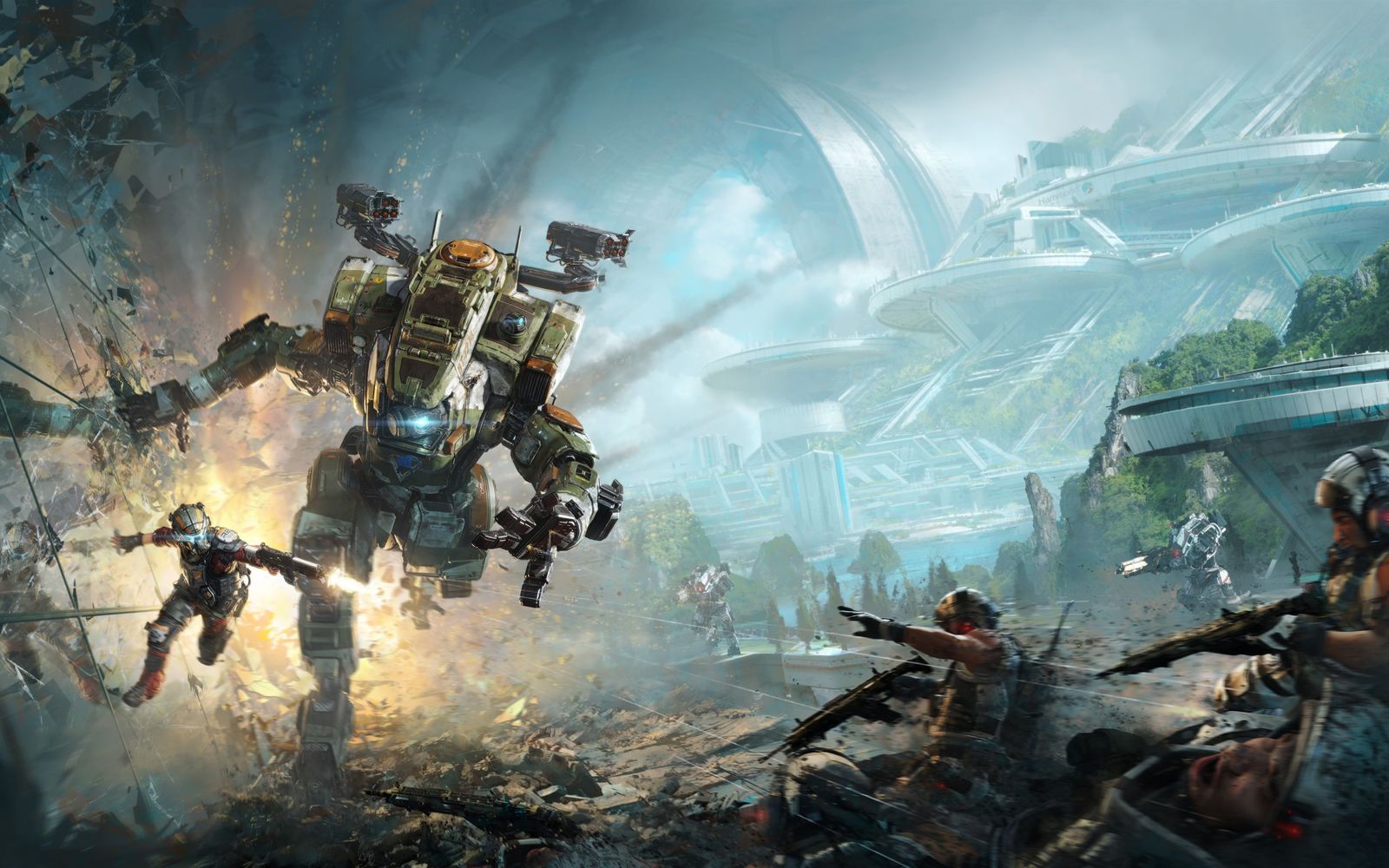 泰坦陨落2插画图片壁纸 泰坦陨落2插画图片壁纸