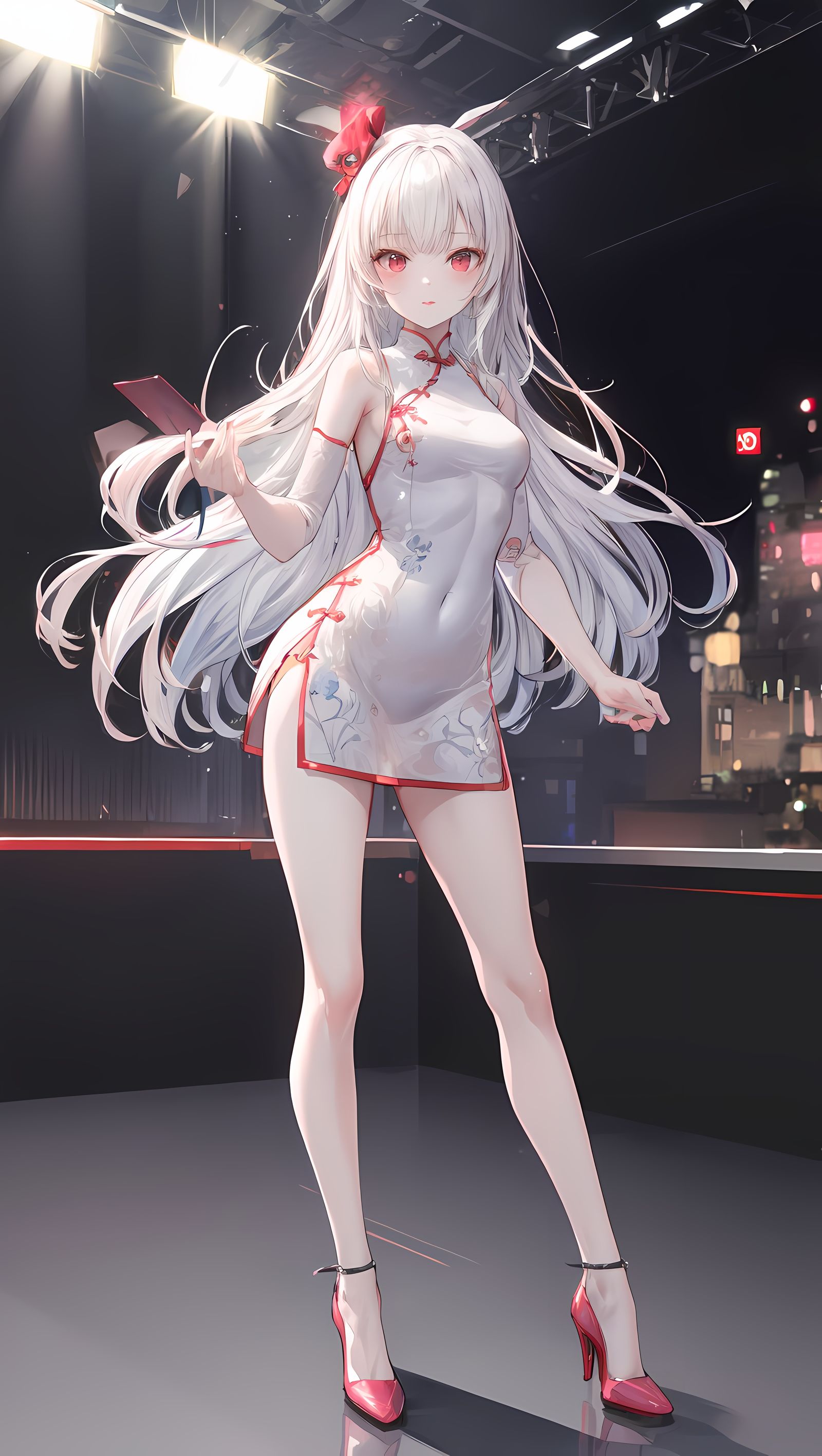 旗袍女神1插画图片壁纸 旗袍女神1插画图片壁纸