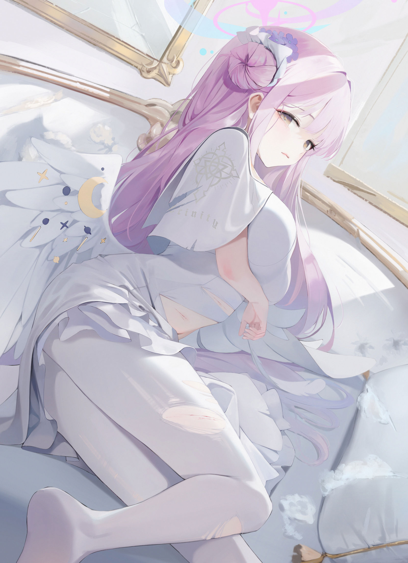 受伤的美香插画图片壁纸 受伤的美香插画图片壁纸