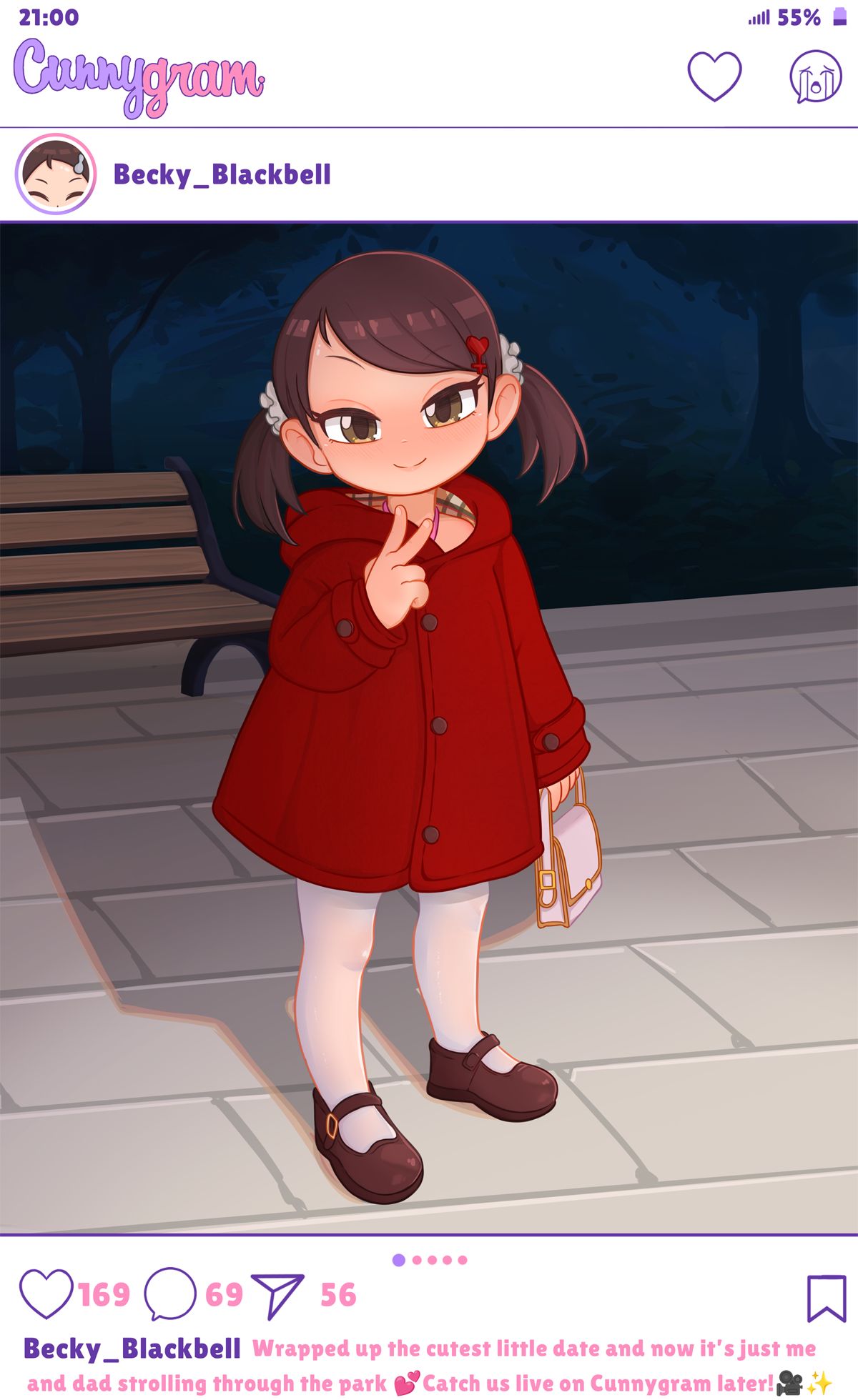 Becky Cunnygram outdoor live(1) Becky Cunnygram outdoor live(1)