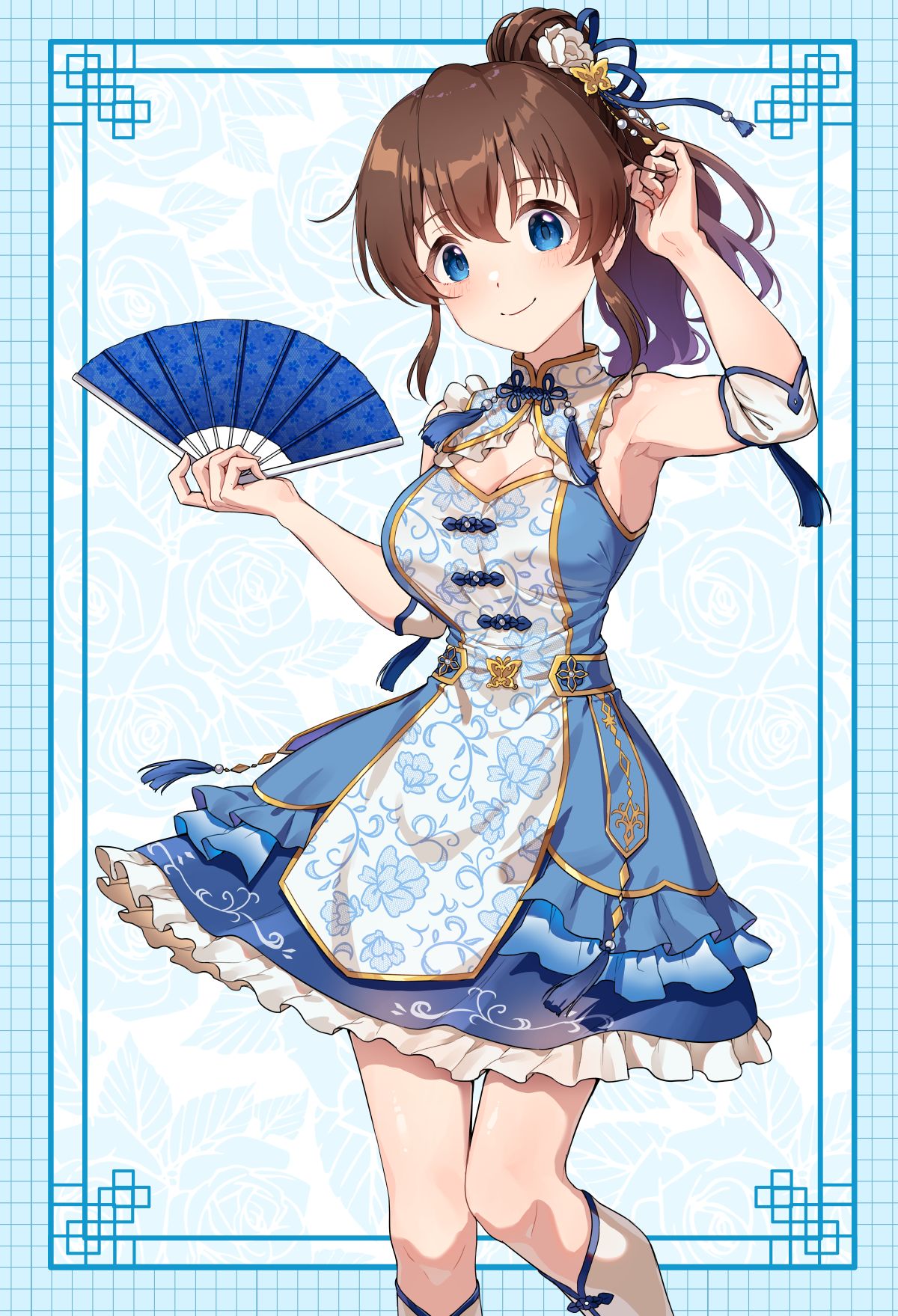 旗袍插画图片壁纸 旗袍插画图片壁纸