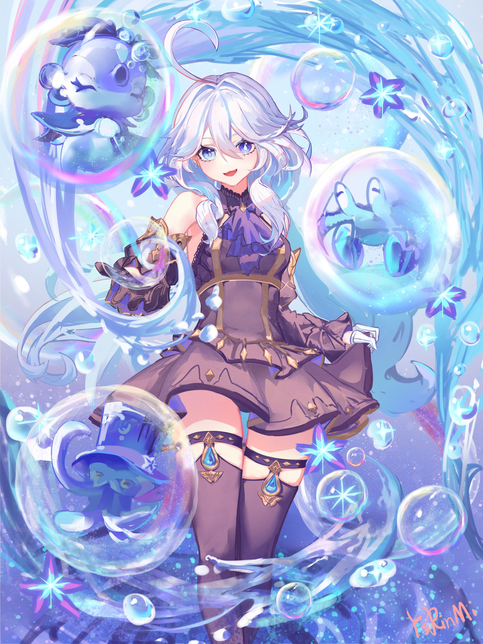 黑服阿芙插画图片壁纸 黑服阿芙插画图片壁纸