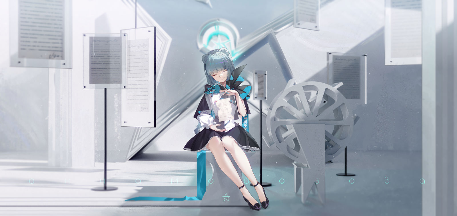 她所知晓的一切。插画图片壁纸 她所知晓的一切。插画图片壁纸