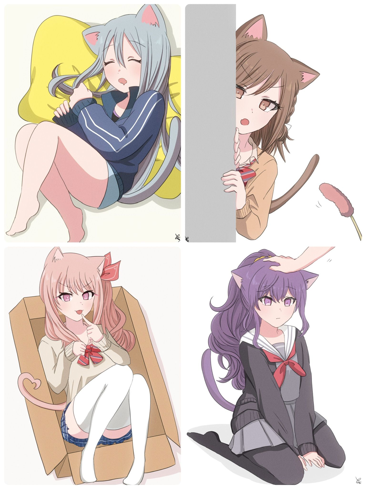 【普罗塞卡】25点,喵喵插画图片壁纸 【普罗塞卡】25点,喵喵插画图片壁纸