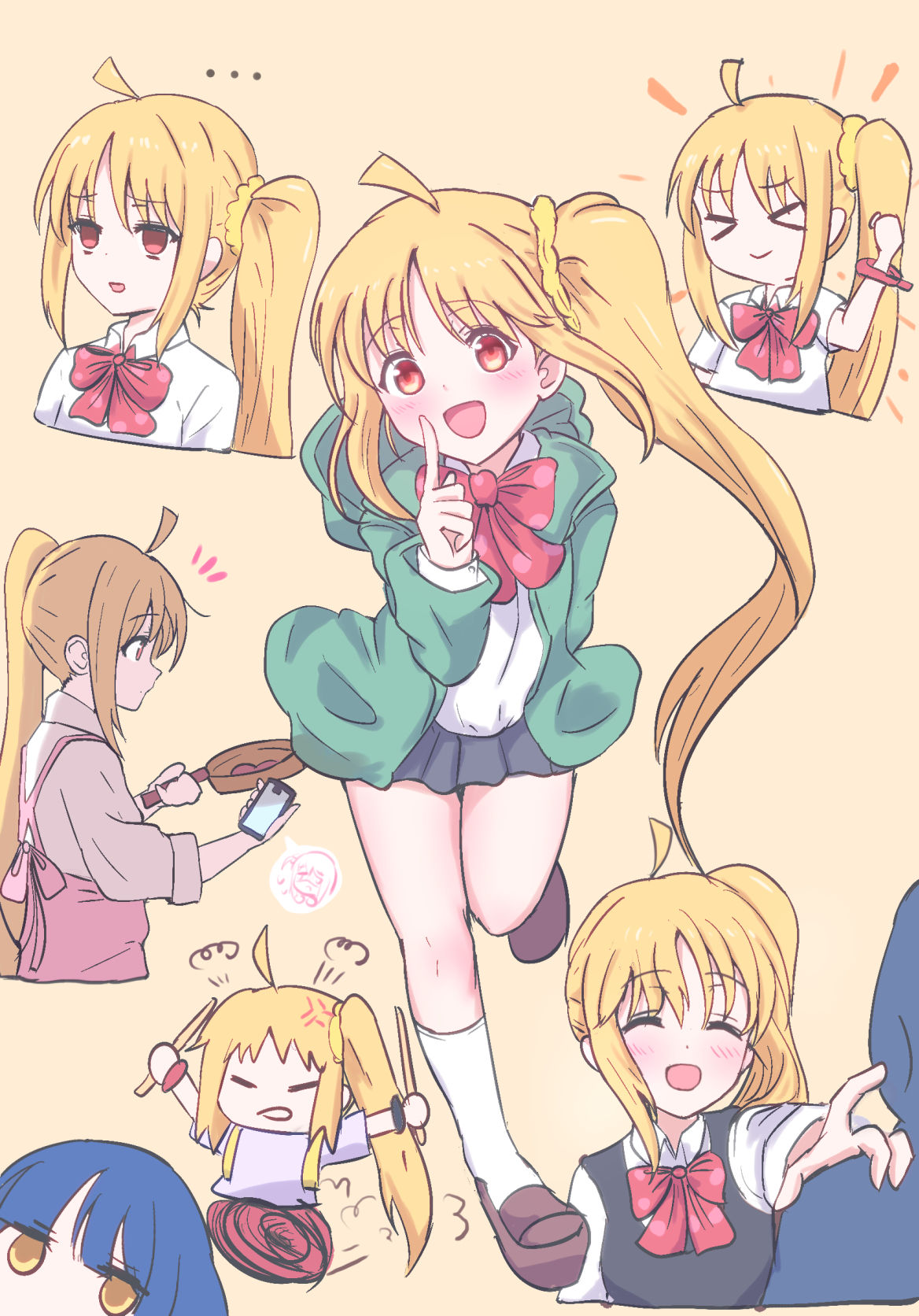 伊地知虹夏总结插画图片壁纸 伊地知虹夏总结插画图片壁纸