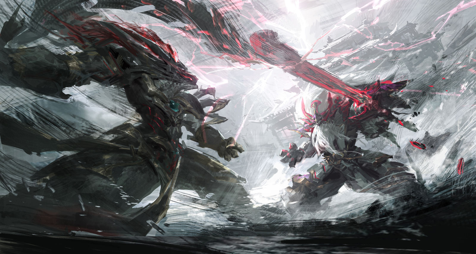 【板绘】游戏王·相剑“承影”VS“七星龙渊”中国人就耍中国剑!插画图片壁纸 【板绘】游戏王·相剑“承影”VS“七星龙渊”中国人就耍中国剑!插画图片壁纸