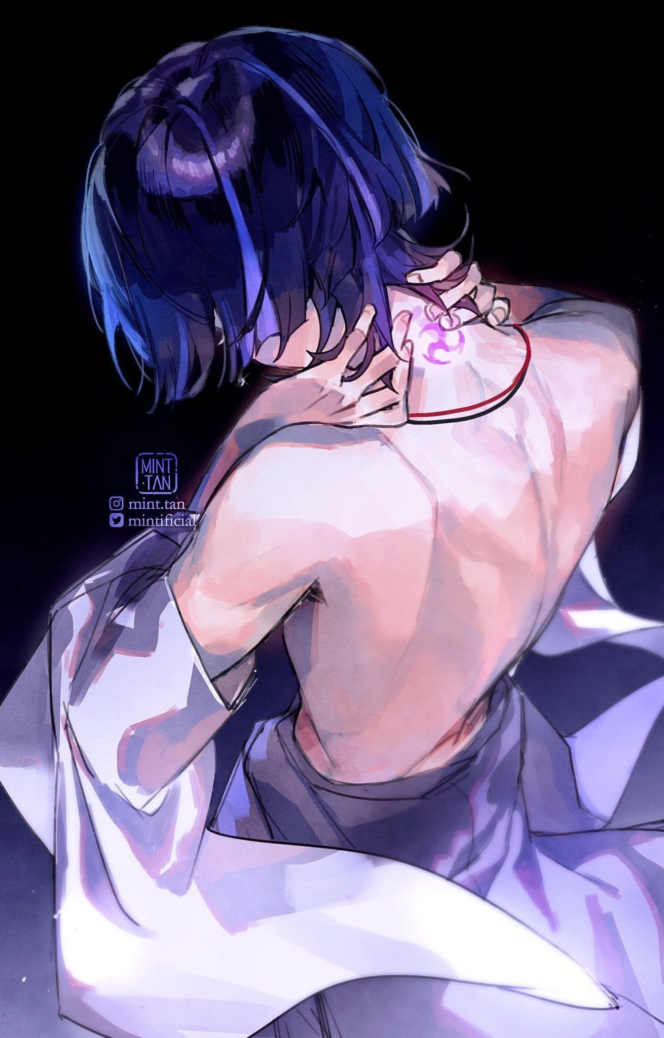 Cursed by fate itself插画图片壁纸 Cursed by fate itself插画图片壁纸