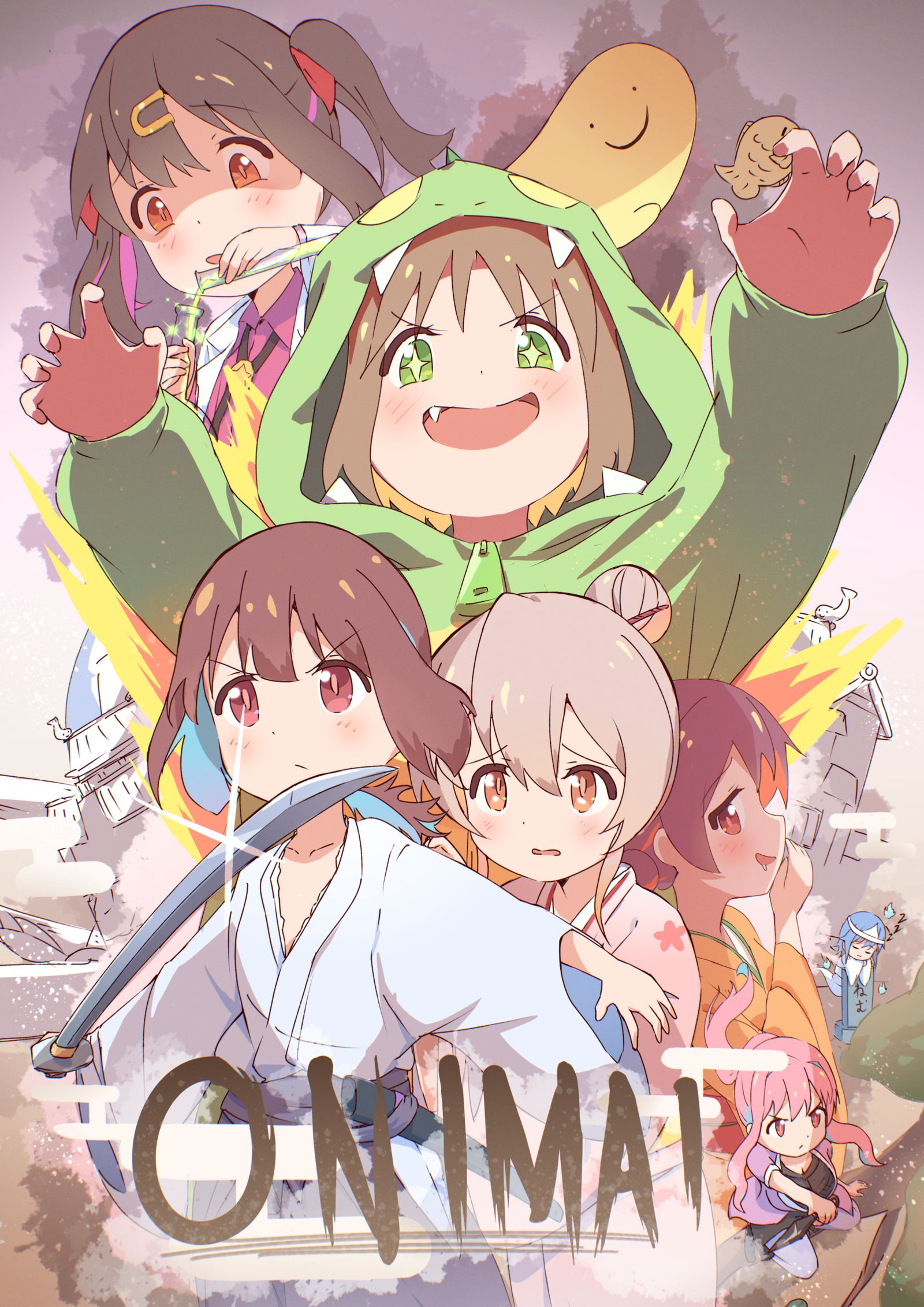 Onimai the movie (妄想)插画图片壁纸 Onimai the movie (妄想)插画图片壁纸