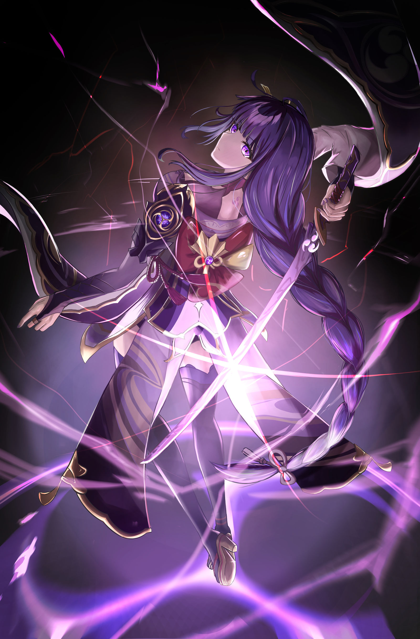 雷電将軍插画图片壁纸 雷電将軍插画图片壁纸