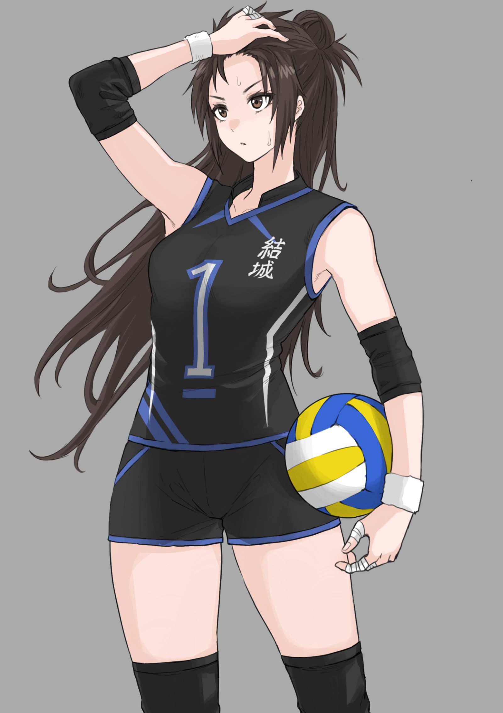 排球女子插画图片壁纸 排球女子插画图片壁纸