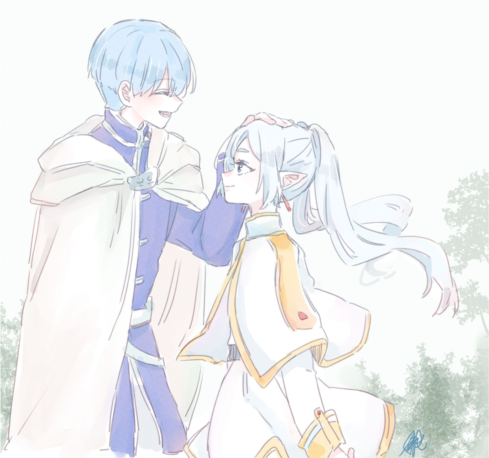 送葬的自由莲总结插画图片壁纸 送葬的自由莲总结插画图片壁纸