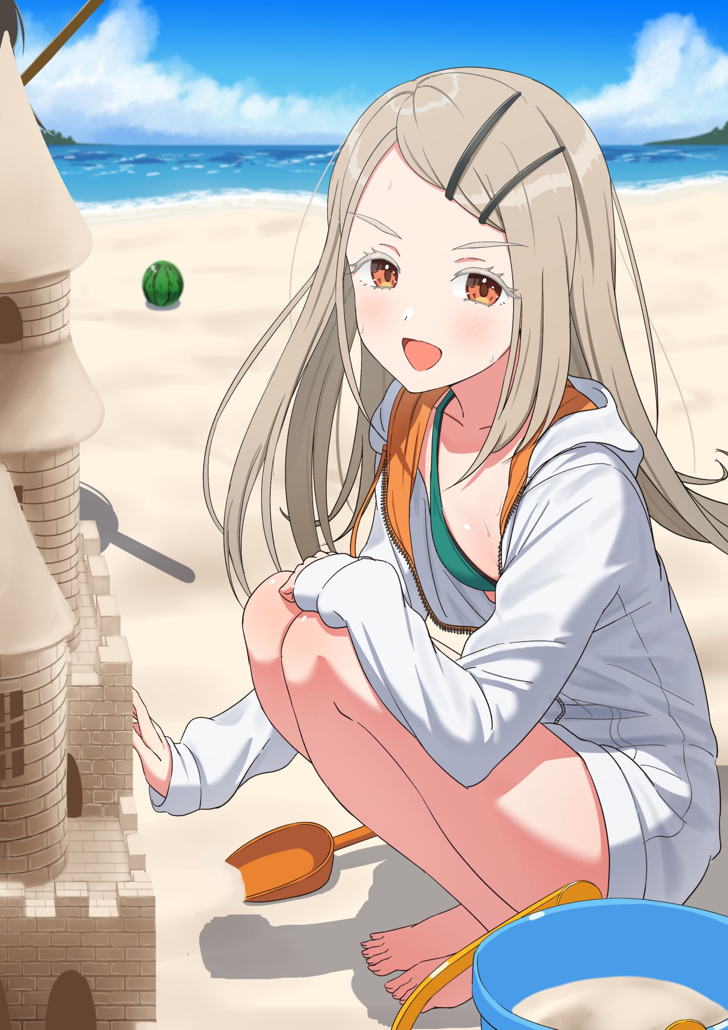 补习组和切西瓜(3/5)插画图片壁纸 补习组和切西瓜(3/5)插画图片壁纸