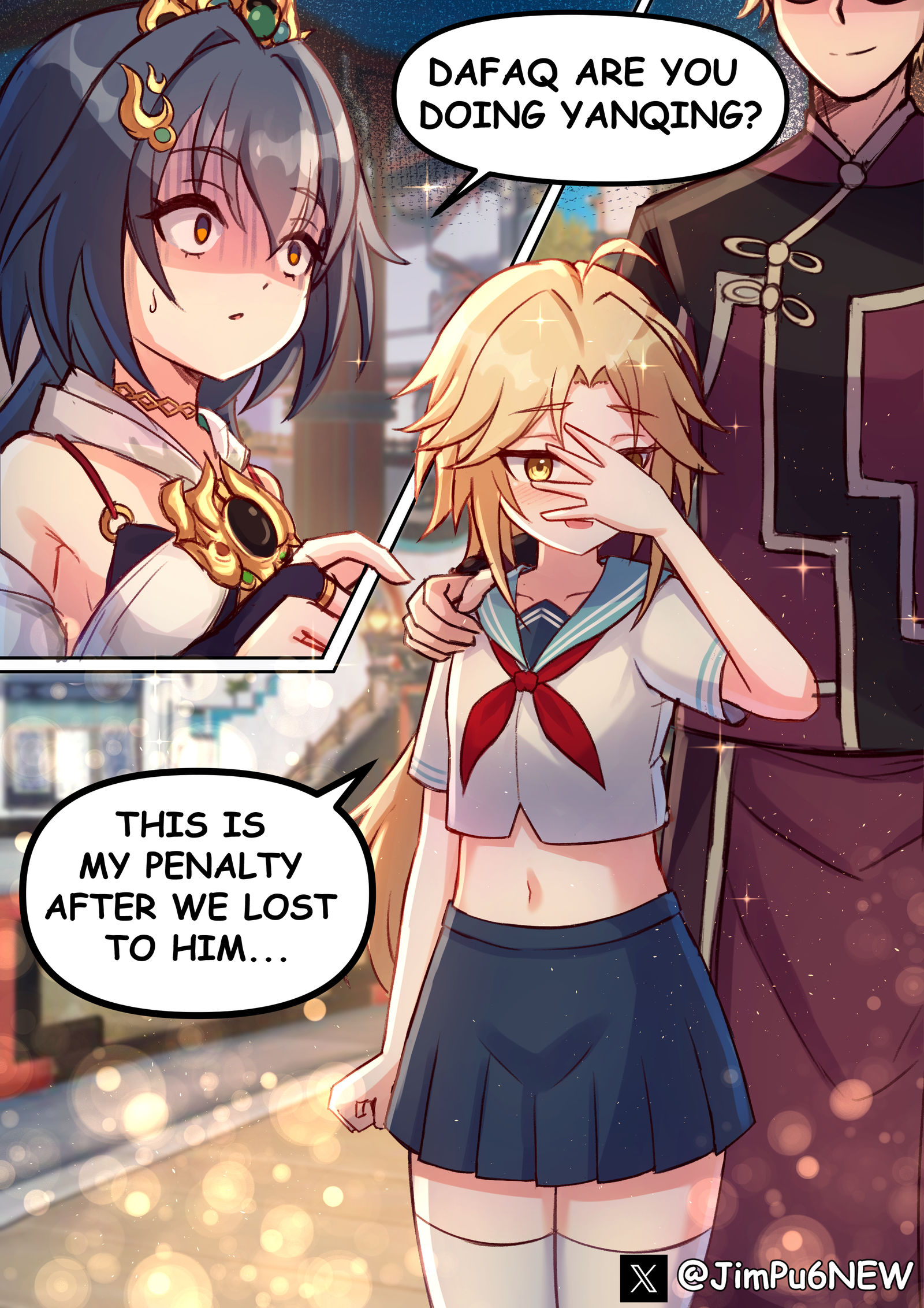 Yanqing penalty...插画图片壁纸 Yanqing penalty...插画图片壁纸
