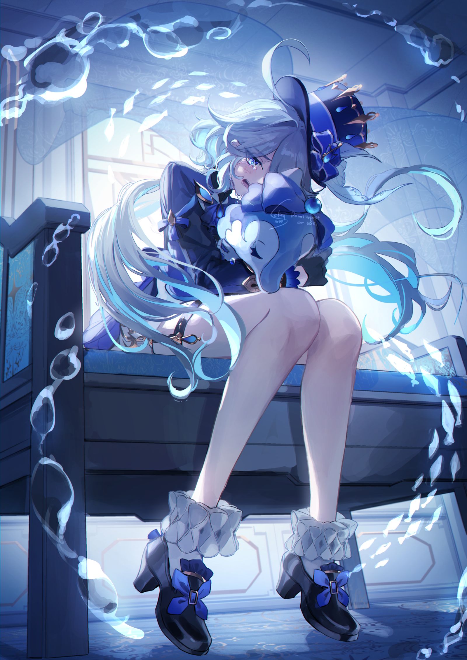 辛苦了,弗里娜插画图片壁纸 辛苦了,弗里娜插画图片壁纸