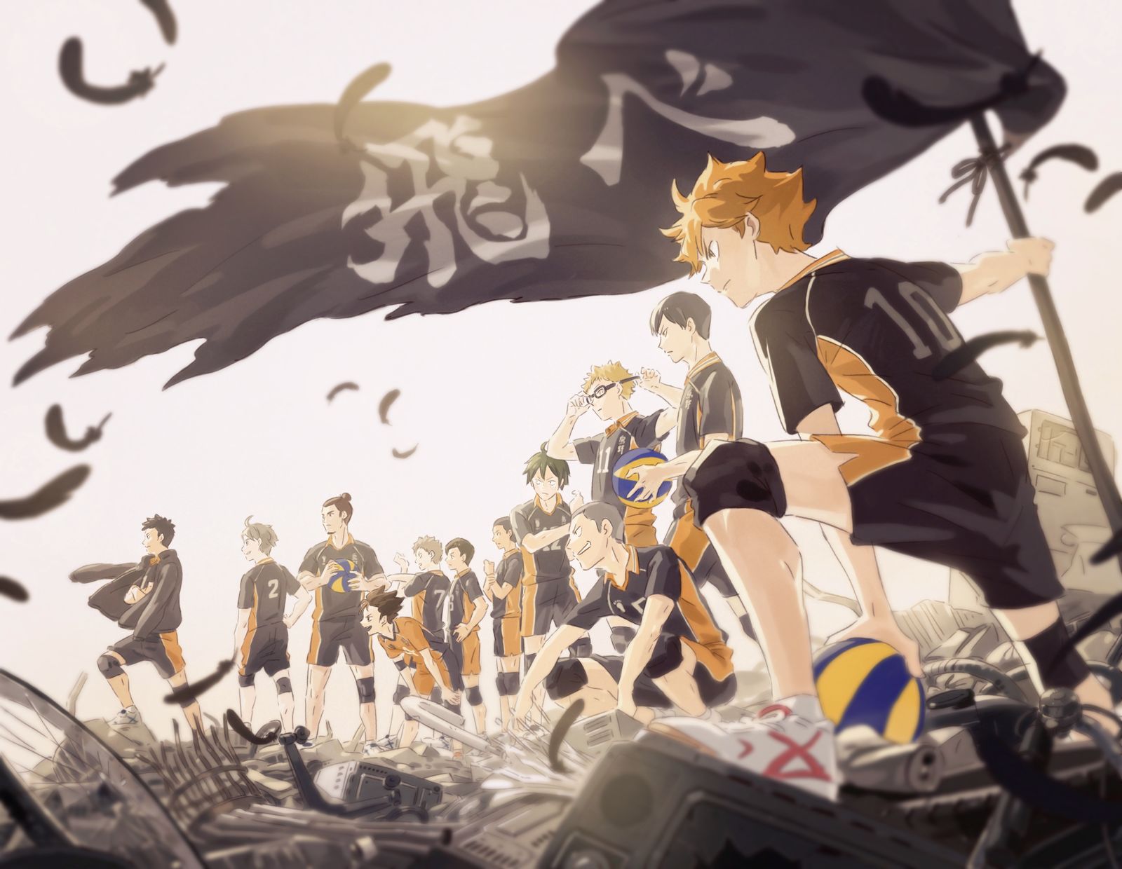 排球!!FA插画图片壁纸 排球!!FA插画图片壁纸