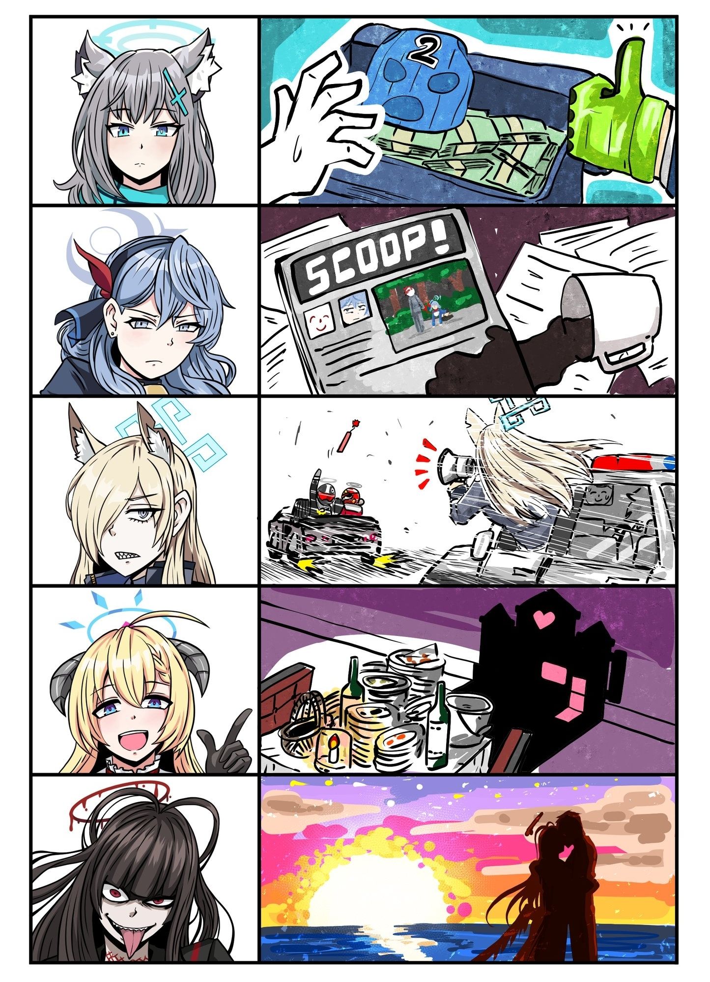 约会发生了什么?插画图片壁纸 约会发生了什么?插画图片壁纸