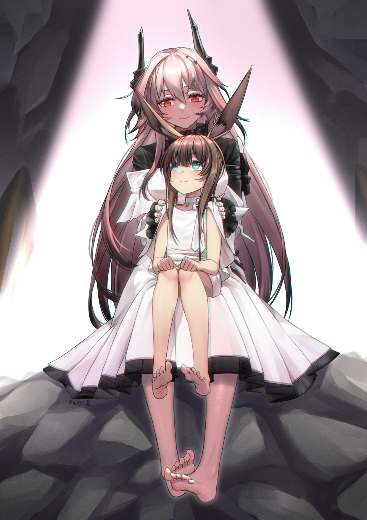 特蕾西娅&阿米娅Theresa&Amiya插画图片壁纸 特蕾西娅&阿米娅Theresa&Amiya插画图片壁纸