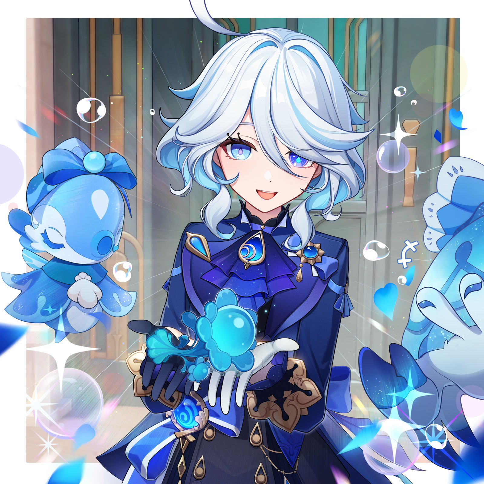 芙芙插画图片壁纸 芙芙插画图片壁纸