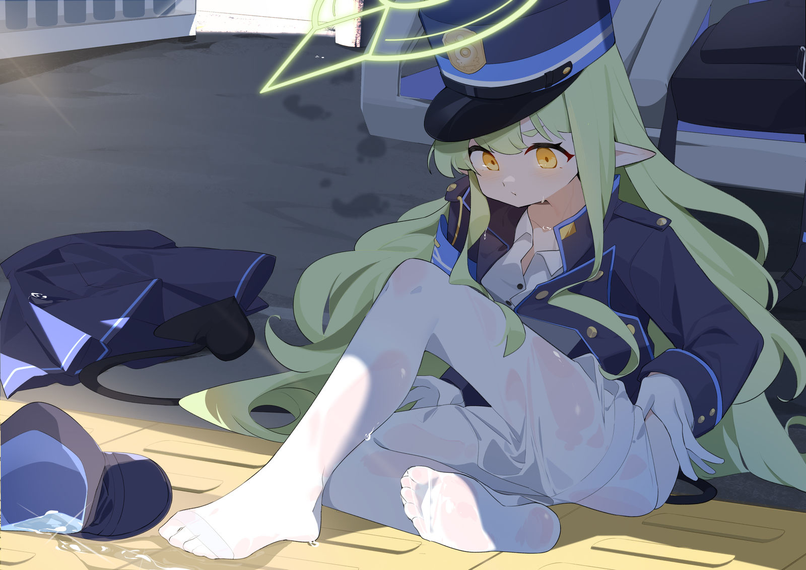 橘光插画图片壁纸 橘光插画图片壁纸