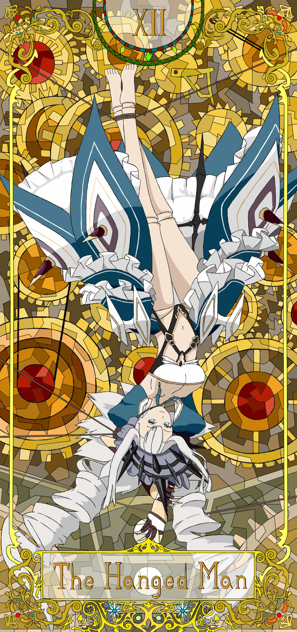 【千年塔罗牌】XII. The Hanged Man插画图片壁纸 【千年塔罗牌】XII. The Hanged Man插画图片壁纸