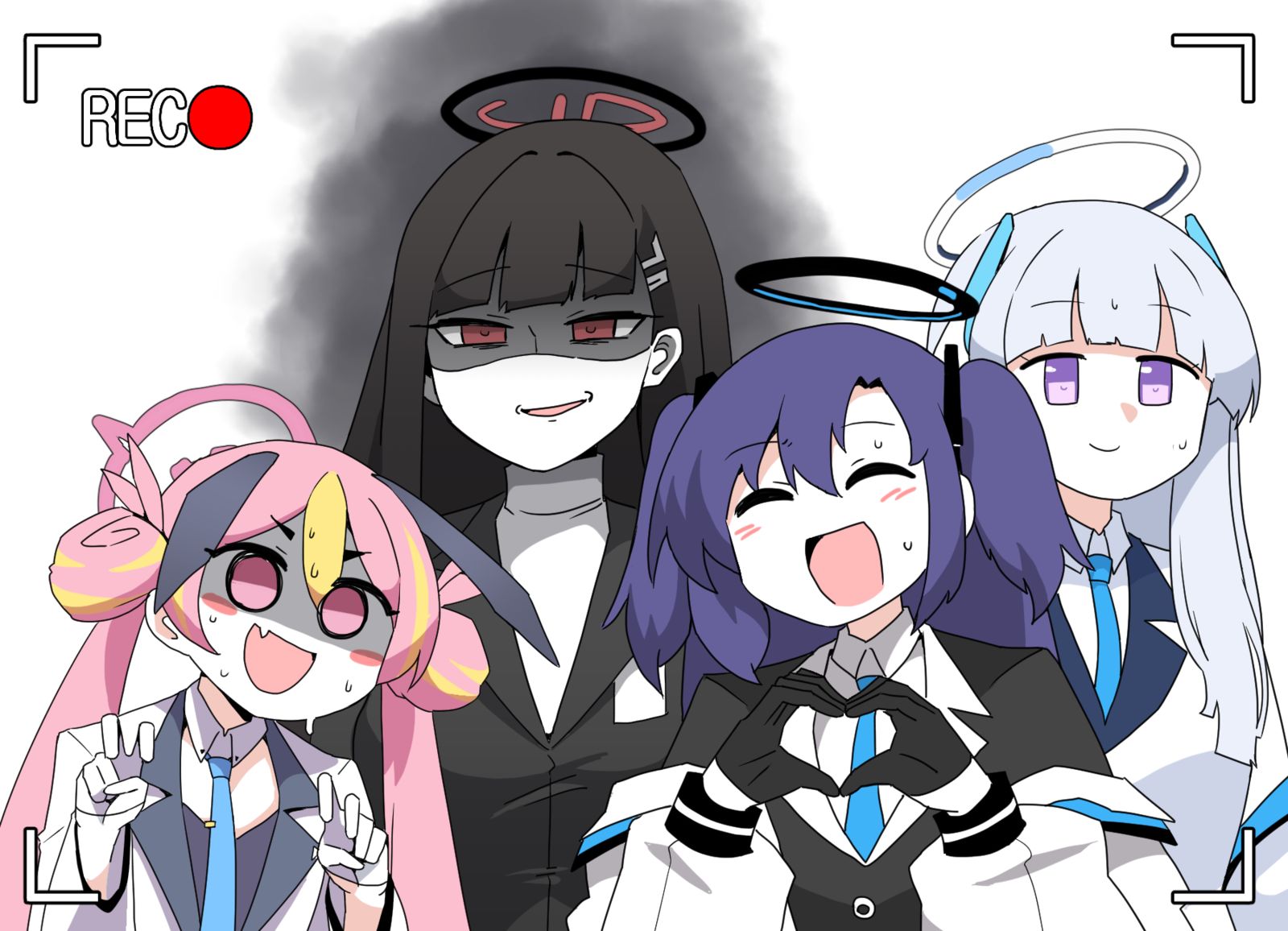 研讨会的纪念照插画图片壁纸 研讨会的纪念照插画图片壁纸