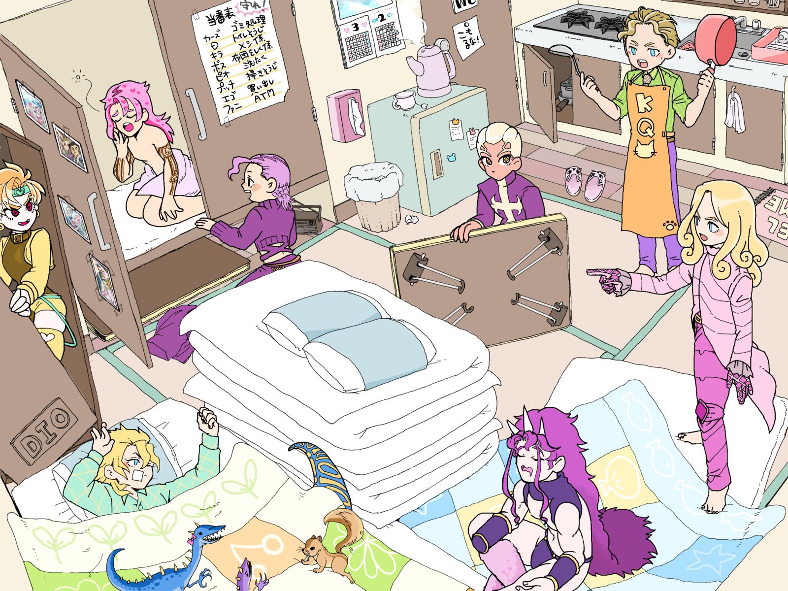 荒木庄朋友插画图片壁纸 荒木庄朋友插画图片壁纸