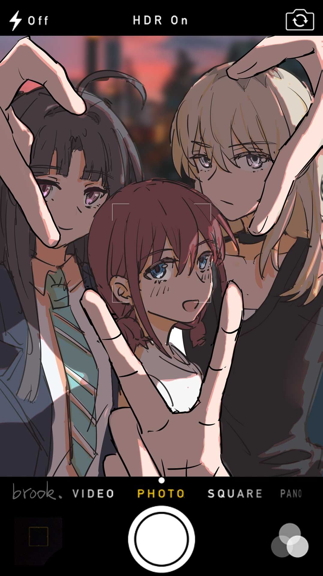 新川崎合照 插画图片壁纸 新川崎合照 插画图片壁纸