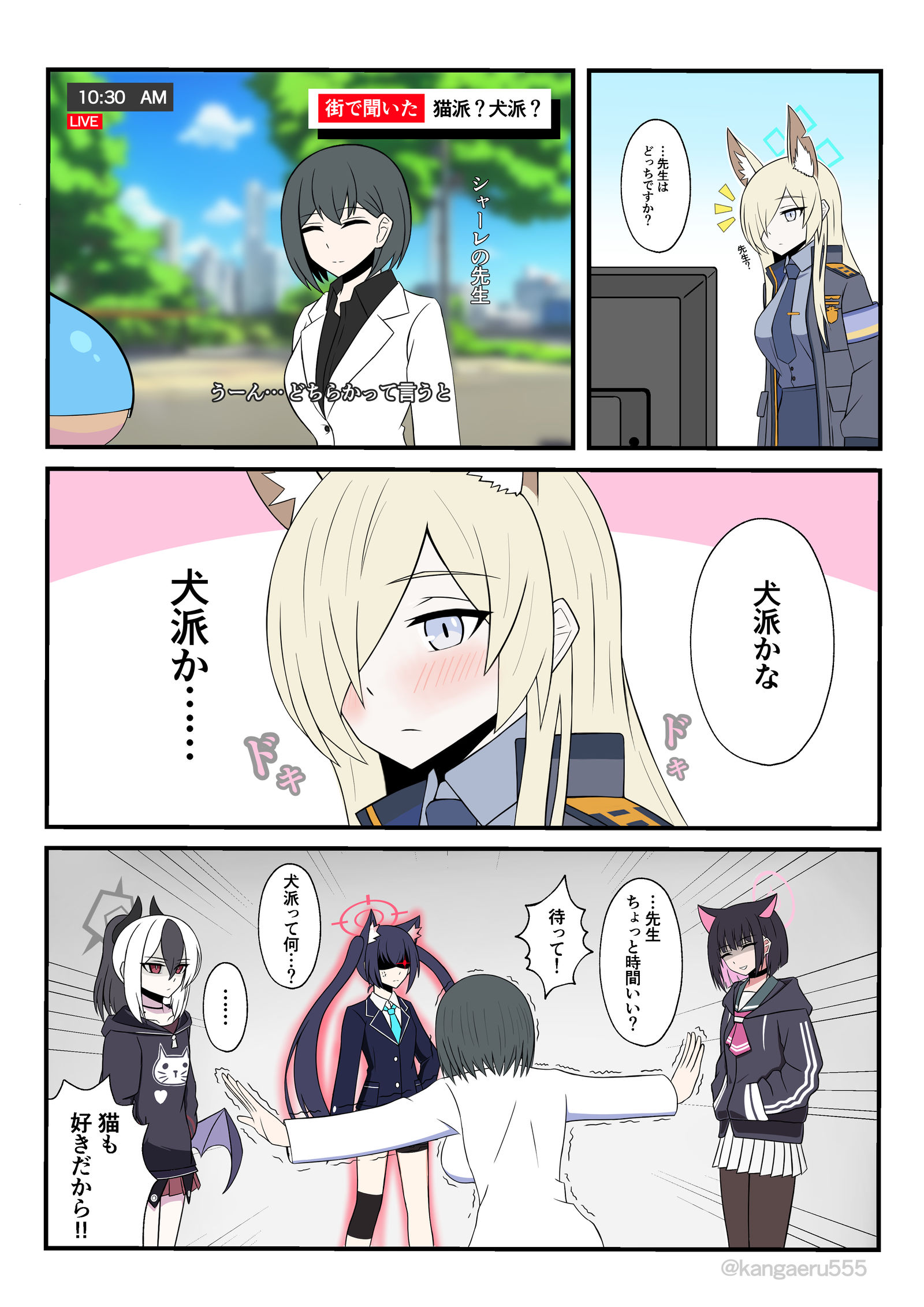 狗派和猫 狗派和猫