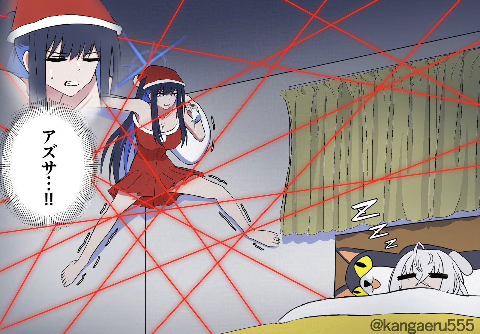 萨奥利圣诞老人,辛苦了 萨奥利圣诞老人,辛苦了