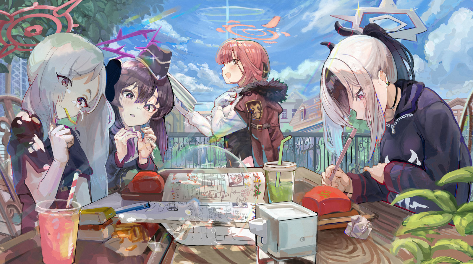 『我会按照A计划去的!』插画图片壁纸 『我会按照A计划去的!』插画图片壁纸